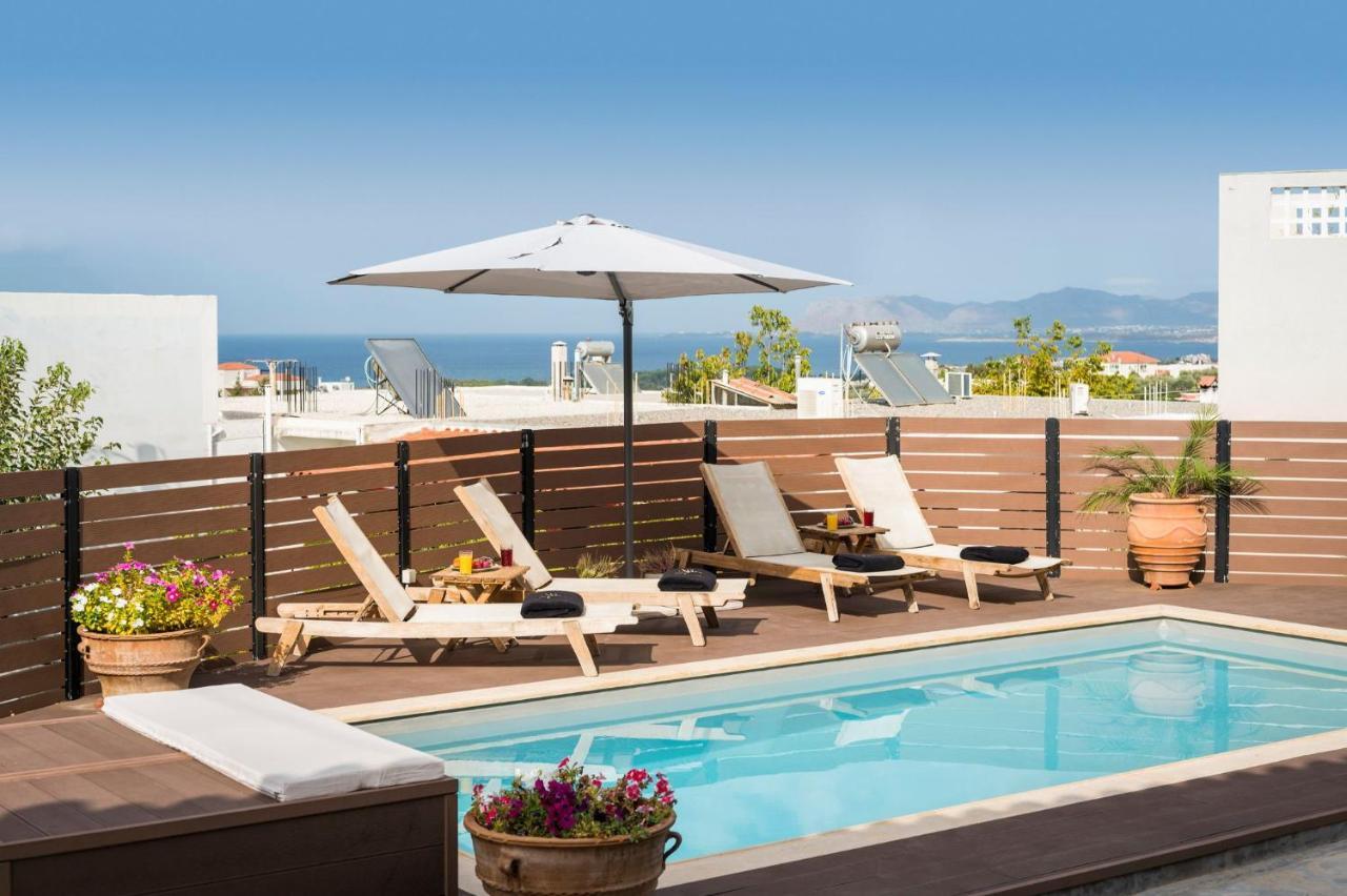 Villa Roxanne Galatas  Luaran gambar